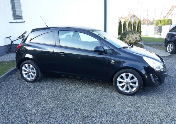 Opel Corsa cena 18600 przebieg: 145000, rok produkcji 2012 z Kościan małe 352